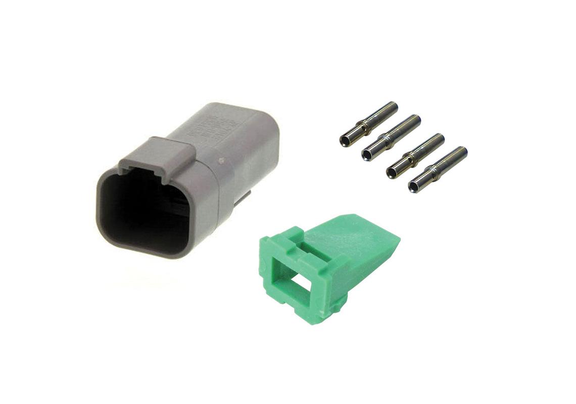 Repair kit connector Deutsch 4-way DT 04-4P male